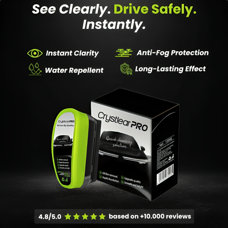 Crystlear™ PRO – Kit di protezione per vetri